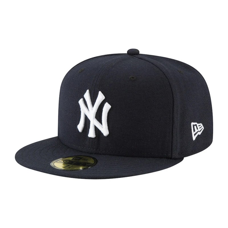 Acheter la Casquette NY New York Yankees Homme Bleue Marine New Era 59Fifty  Fitted Authentic On Field