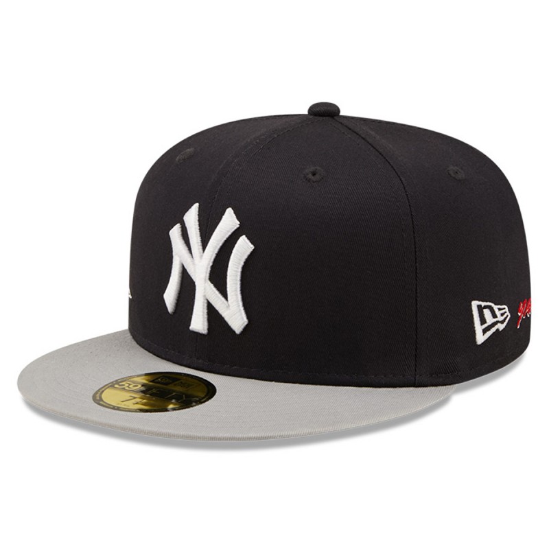 Acheter la Casquette NY New York Yankees Homme Bleue Marine New Era 59Fifty  Fitted Authentic On Field