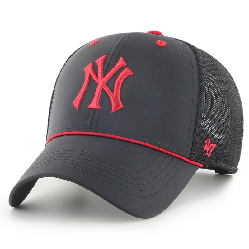 Acheter la Casquette NY New York Yankees Homme Rouge et Blanche '47 Brand  MVP Trucker
