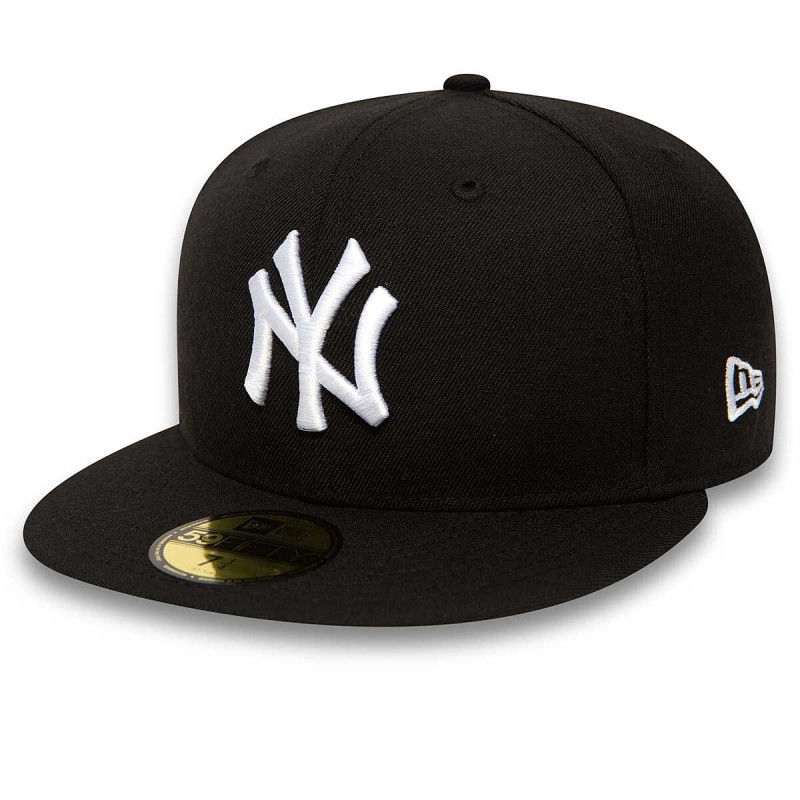 Acheter la Casquette NY New York Yankees Homme Noire New Era 59Fifty Fitted  League Essential